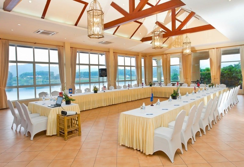Hội trường tổ chức hội thảo Tản Đà Resort