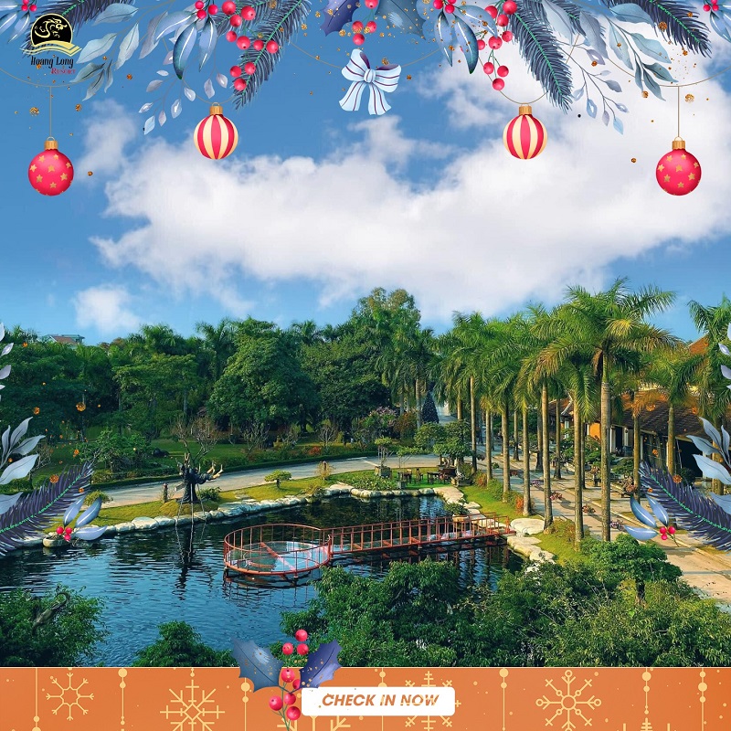Không gian resort Hoàng Long